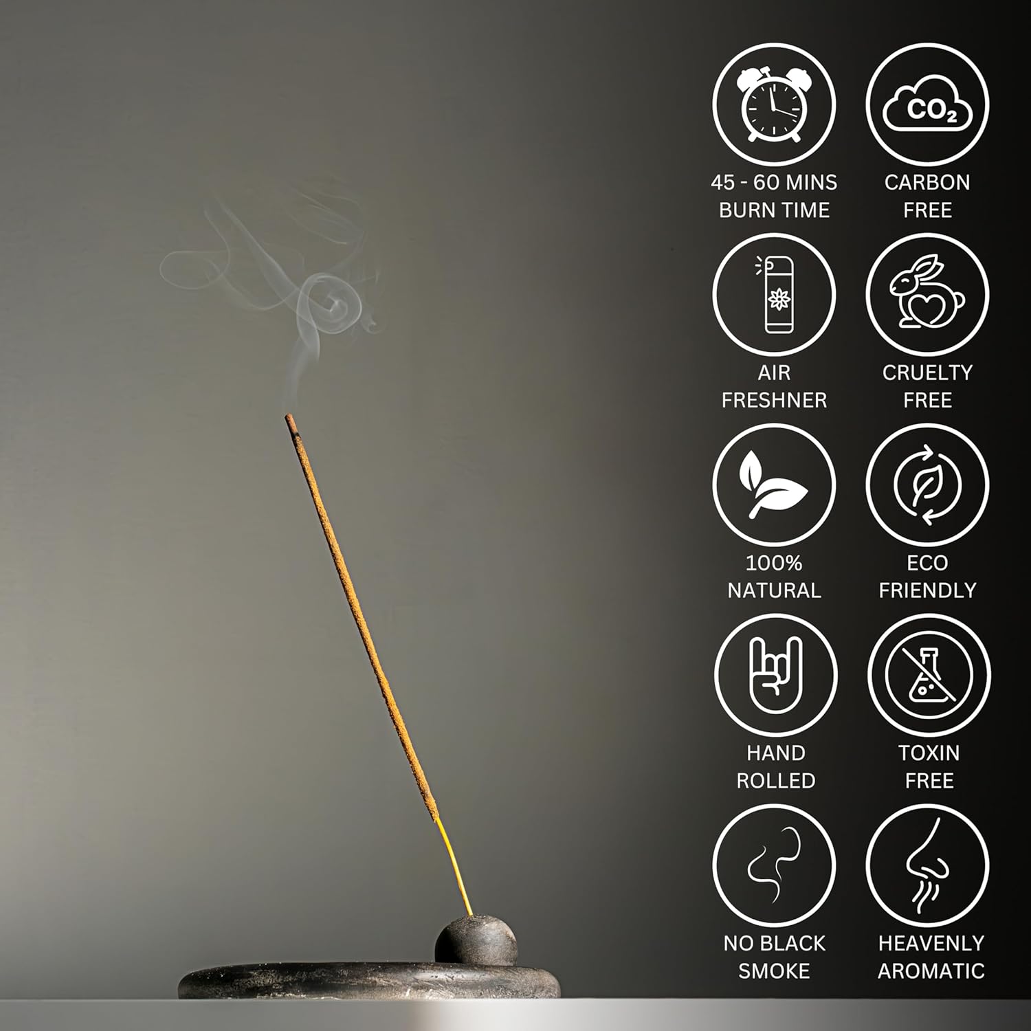 180 Natural Incense Sticks Variety Pack – 180 Insence-Sticks (60 Each of Rose, Nagchampa & Life) | Long-Lasting Inscents-Sticks for Meditation, Home & Spiritual Use (Inciensos Aromaticos)